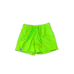 George Hats Neon Green Hybrid Swim Shorts UPF 50+ Size 3–4T